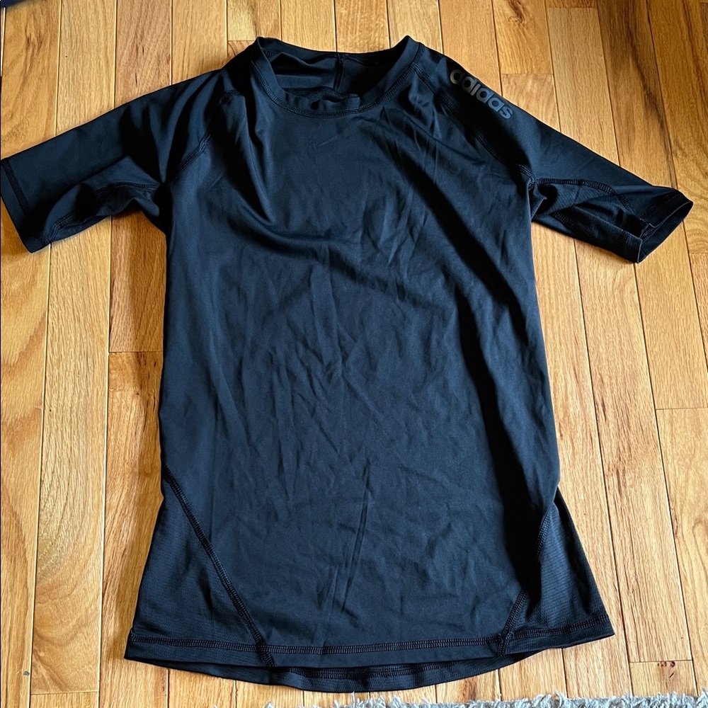 Adidas Black Performance Tee Alphaskin